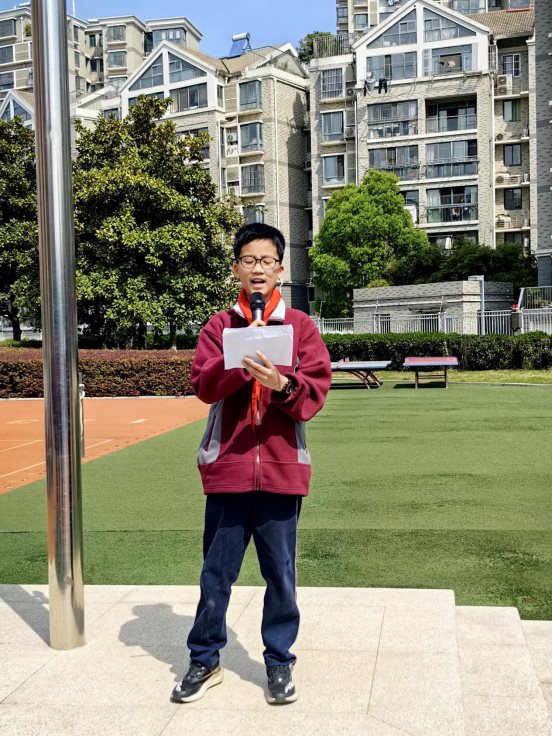 南京市江宁科学园小学红十字会开展世界卫生日宣传活动2